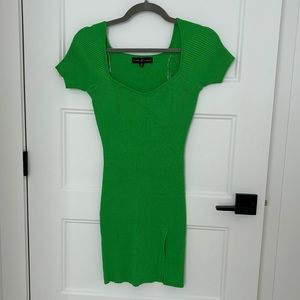 Green dress NWOT